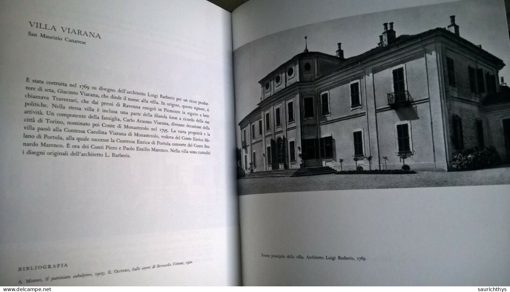 Augusto Pedrini Ville Dei Secoli Xvii E Xviii In Piemonte Rotocalco Dagnino Torino 1965 - Geschiedenis, Biografie, Filosofie