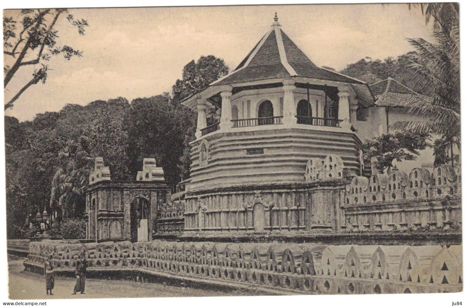 Sri Lanka - Ceylon - Candy - Kandy - Temple Of The Holy Tooth - Carte Postale Vierge - Sri Lanka (Ceylon)