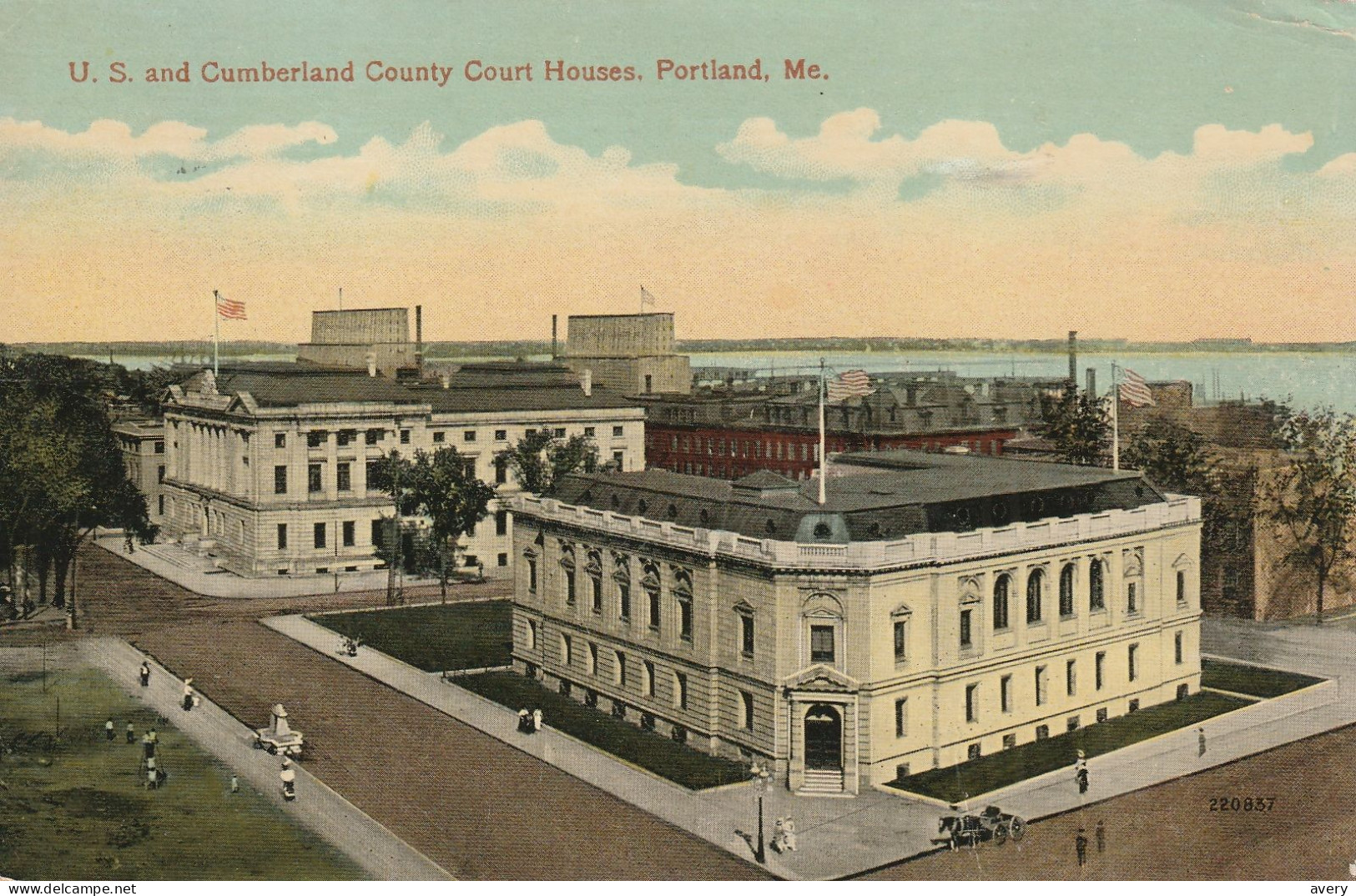 U. S. And Cumberland County Court Houses, Portland, Maine - Portland