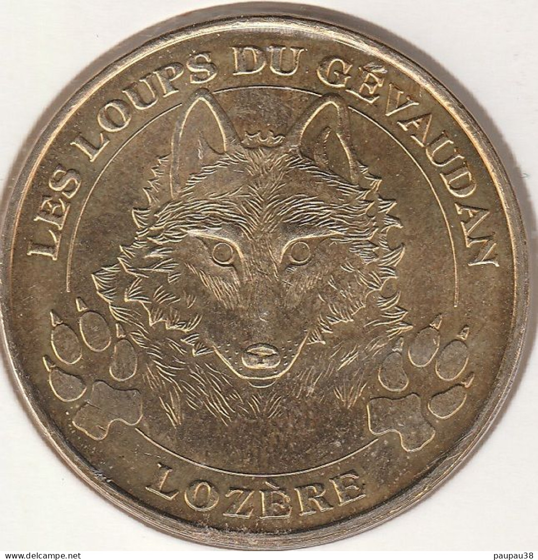 MONNAIE DE PARIS 2009 - 48100 SAINT-LÉGER-DE-PEYRE Les Loups Du Gévaudan - 2009