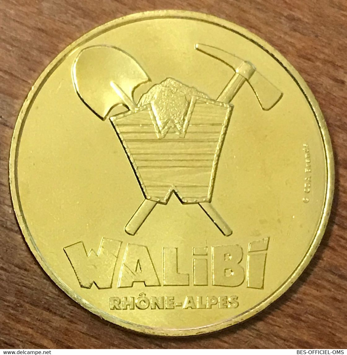 38 LES AVENIÈRES WALIBI RHÔNES-ALPES MDP 2017 MÉDAILLE SOUVENIR MONNAIE DE PARIS JETON TOURISTIQUE TOKENS MEDALS COINS - 2017