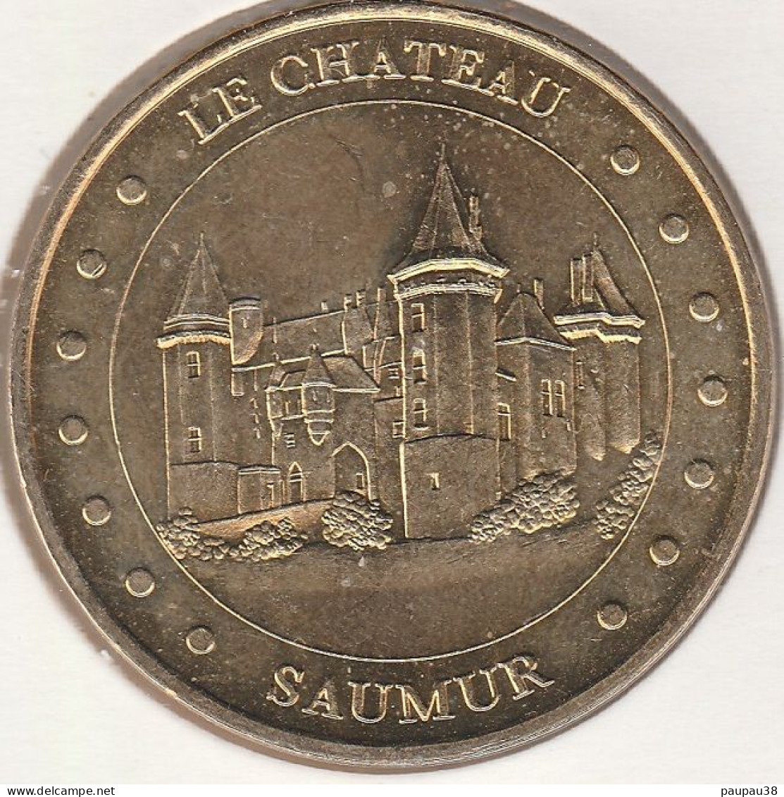 MONNAIE DE PARIS 2009 - 49 SAUMUR Château De Saumur - Face Cerclée - 2009