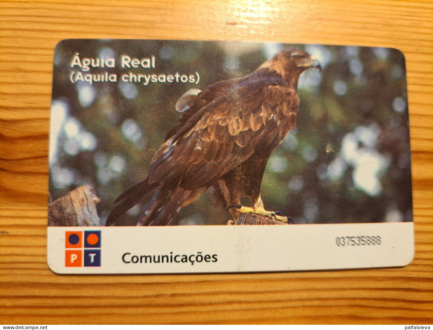 Phonecard Portugal - Bird, Eagle 30.000 Ex. - Portugal