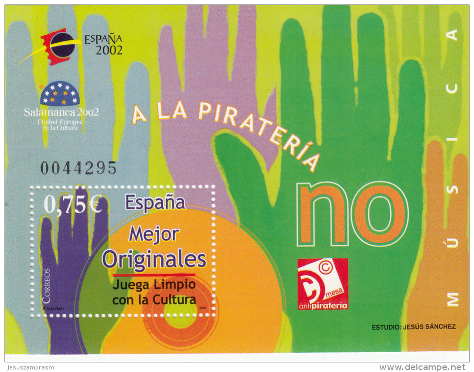 España Nº 3949 - Blocs & Hojas