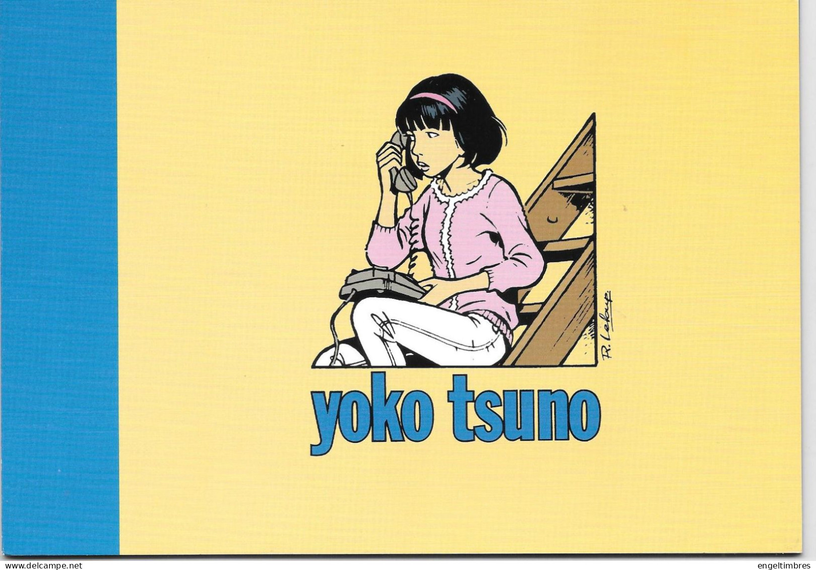 1998  TELEFOON KAART  Yuku Tsuno In Folder - RARE ??? - See Scans/NOTES - Con Chip