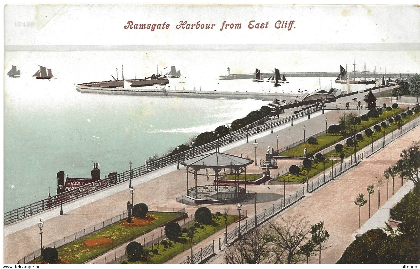 Ramsgate : Harbour From East Cliff (Editeur Non Mentionné, N°10499) - Ramsgate