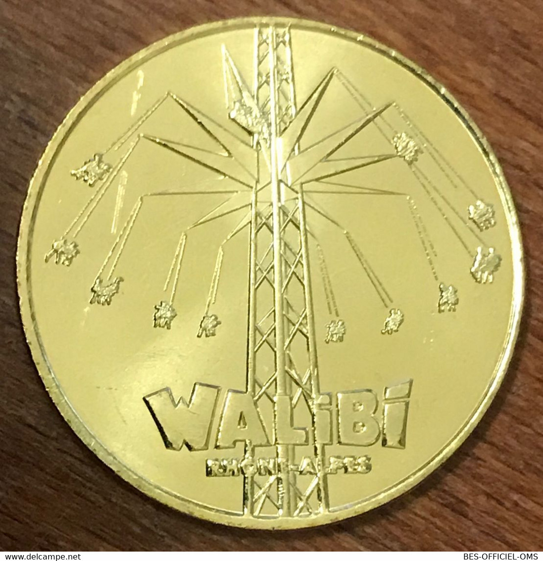 38 LES AVENIÈRES WALIBI RHÔNES-ALPES MDP 2018 MÉDAILLE SOUVENIR MONNAIE DE PARIS JETON TOURISTIQUE TOKENS MEDALS COINS - 2018