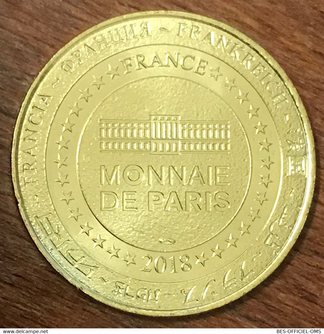 38 LES AVENIÈRES WALIBI RHÔNES-ALPES MDP 2018 MÉDAILLE SOUVENIR MONNAIE DE PARIS JETON TOURISTIQUE TOKENS MEDALS COINS - 2018