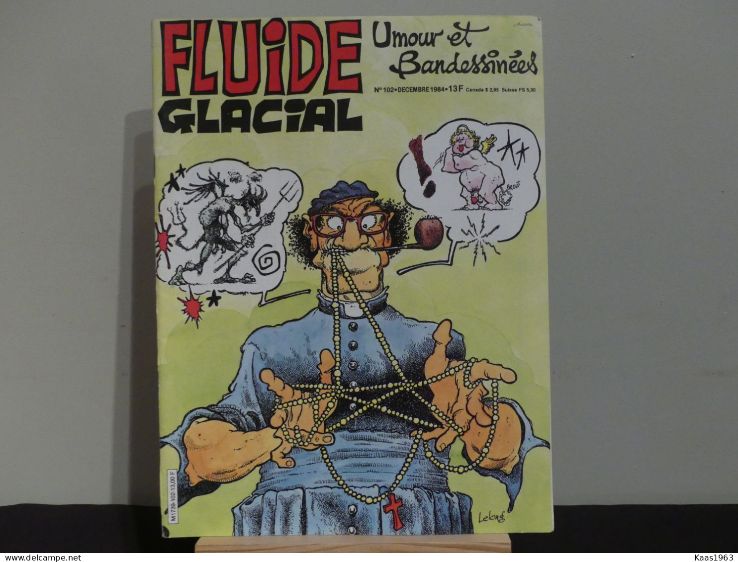REVUE FUIDE GLACIAL N° 102 DÉCEMBRE1984. - Fluide Glacial