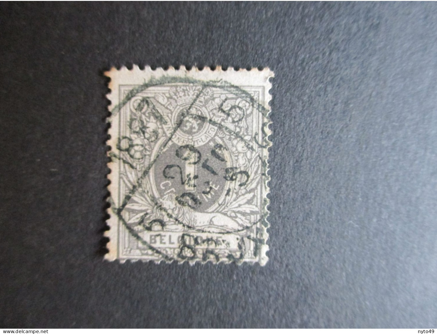 Nr 43 - Liggende Leeuw - Centrale Dagbladstempel - 1869-1888 Lion Couché