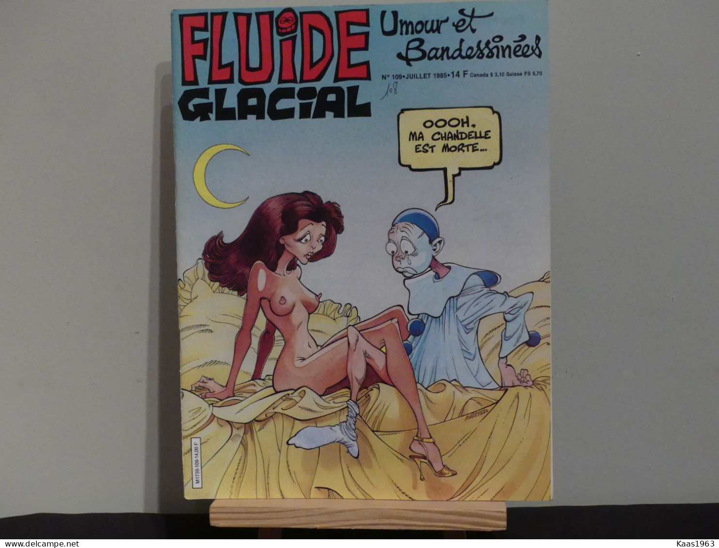 REVUE FUIDE GLACIAL N° 109 JUILLET1985. - Fluide Glacial