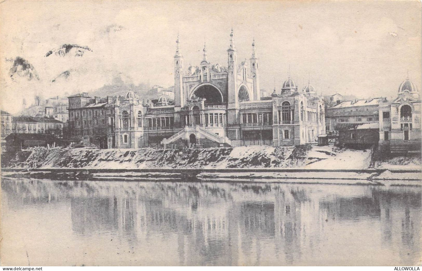 24224 " TORINO-STATO ATTUALE DELL'ESPOSIZIONE-PADIGLIONE REPUBBLICA ARGENTINA " -VERA FOTO-CART. SPED.1911 - Ausstellungen