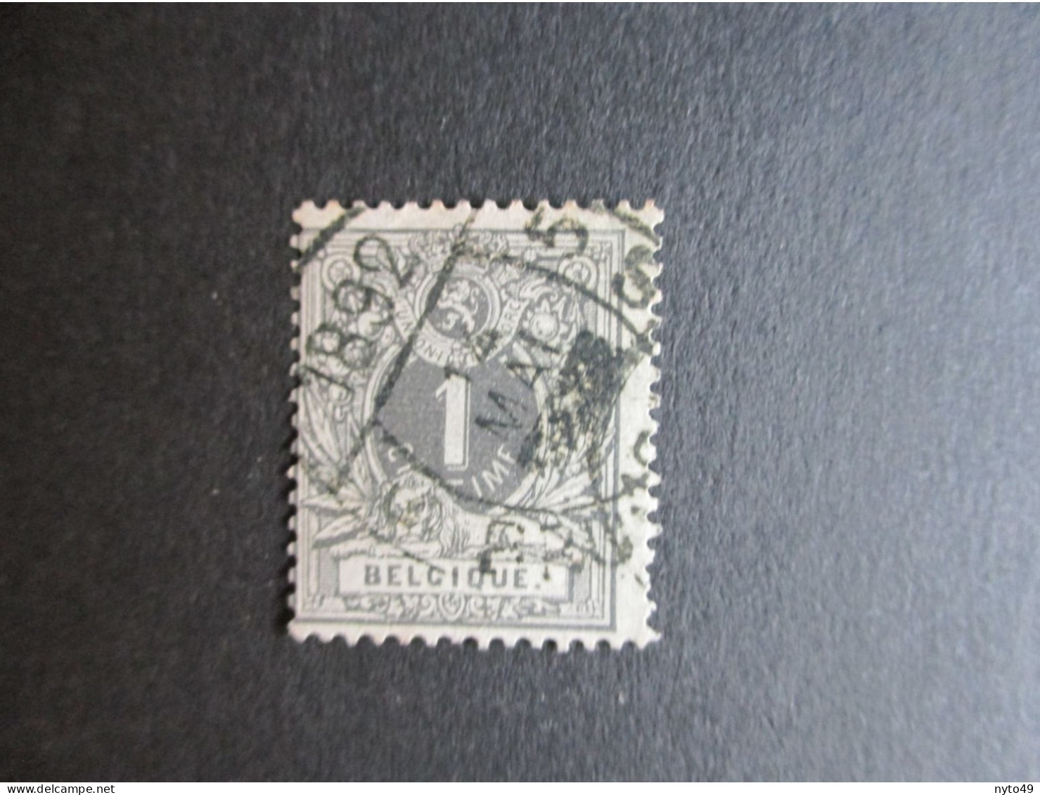 Nr 43 - Liggende Leeuw - Centrale Dagbladstempel Geblokkeerd Uur - 1869-1888 Lion Couché