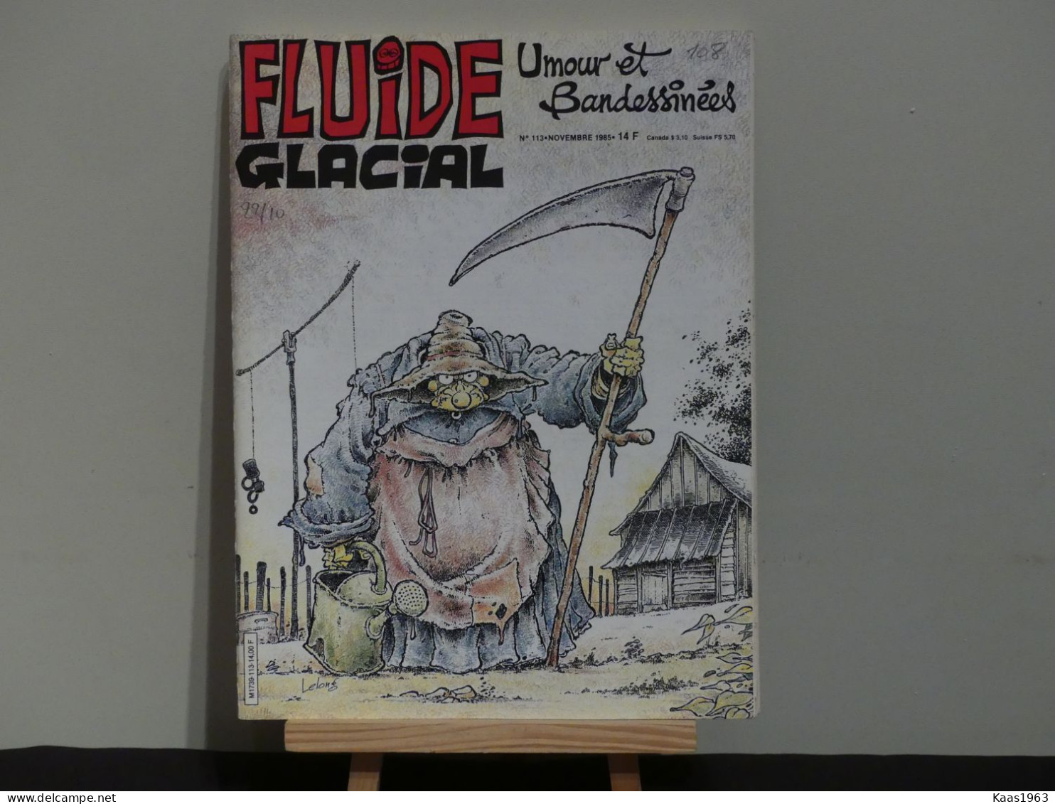 REVUE FUIDE GLACIAL N° 113 NOVEMBRE 1985. - Fluide Glacial