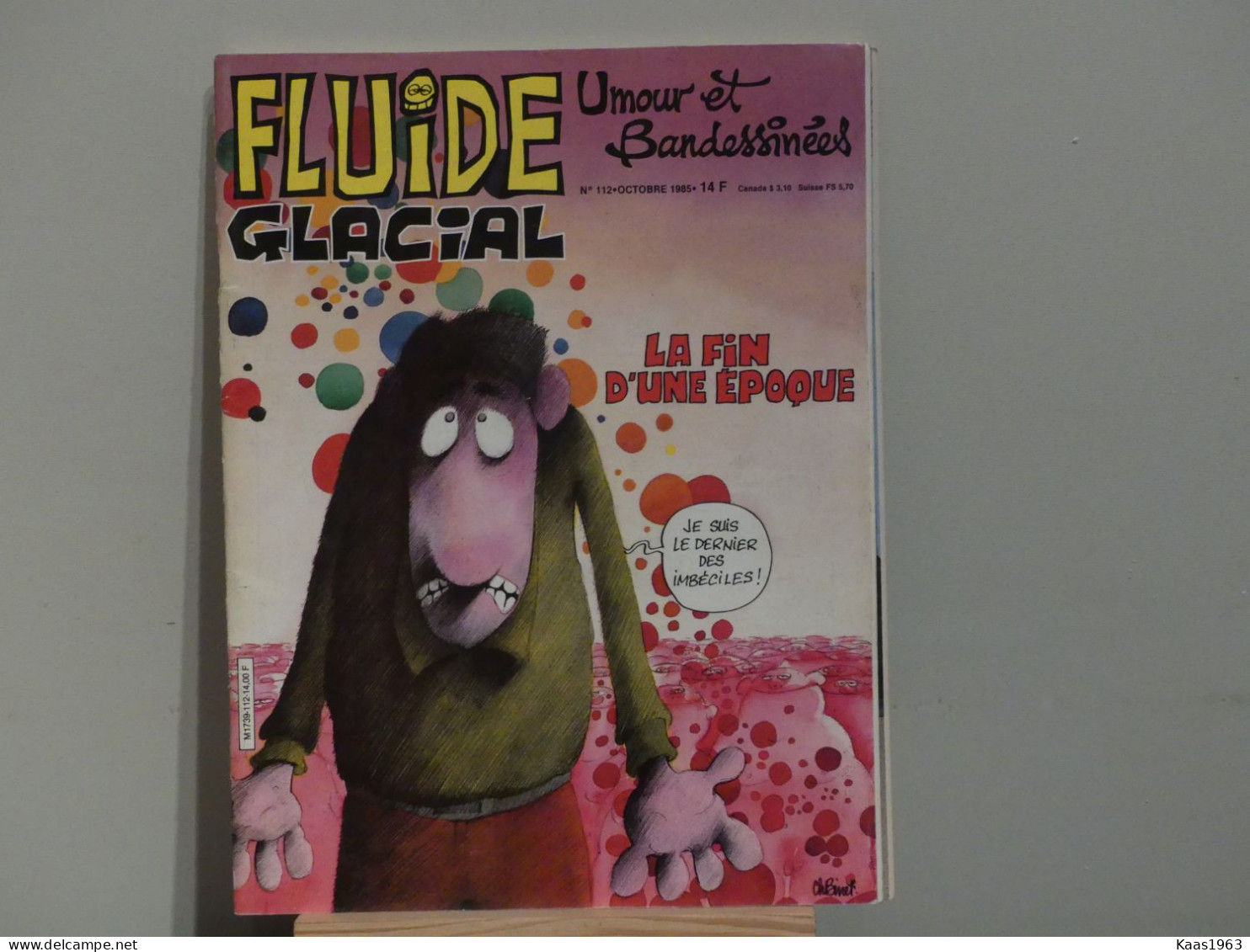 REVUE FUIDE GLACIAL N° 112 OCTOBRE 1985. - Fluide Glacial