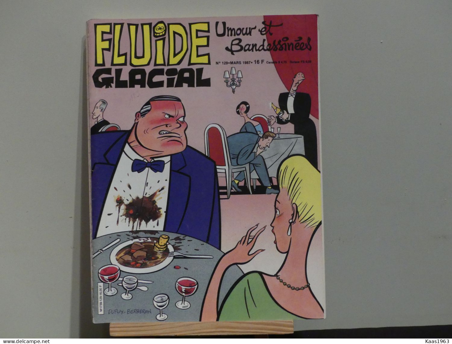 REVUE FUIDE GLACIAL N° 129 MARS 1987. - Fluide Glacial