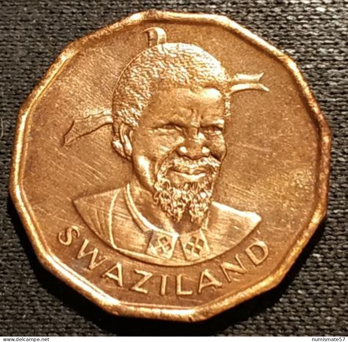 SWAZILAND - ( ESWATINI ) - 1 CENT 1975 - Sobhuza II - FAO - KM 21 - Swasiland