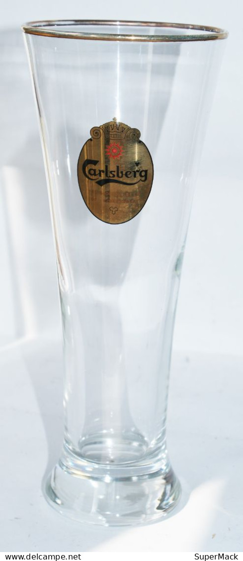 Carlsberg Ancien Verre à Bière 25 Cl ** Collector ** - Bicchieri
