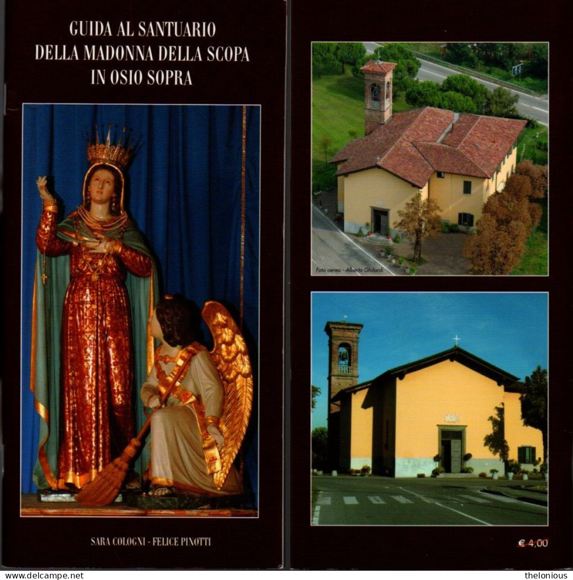 # Opuscolo Guida Al Santuario Della Madonna Della Scopa In Osio Sopra - Arte, Antigüedades