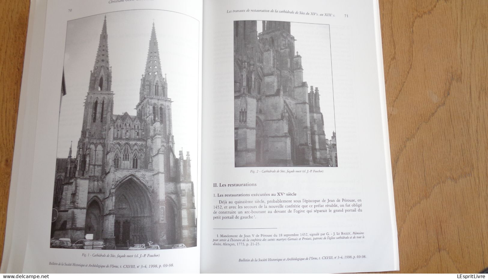 LE CHANOINE PIERRE FLAMENT Sées Antique et Médiévale Régionalisme Architecture Religieuse Cathédrale Poterie Archéologie