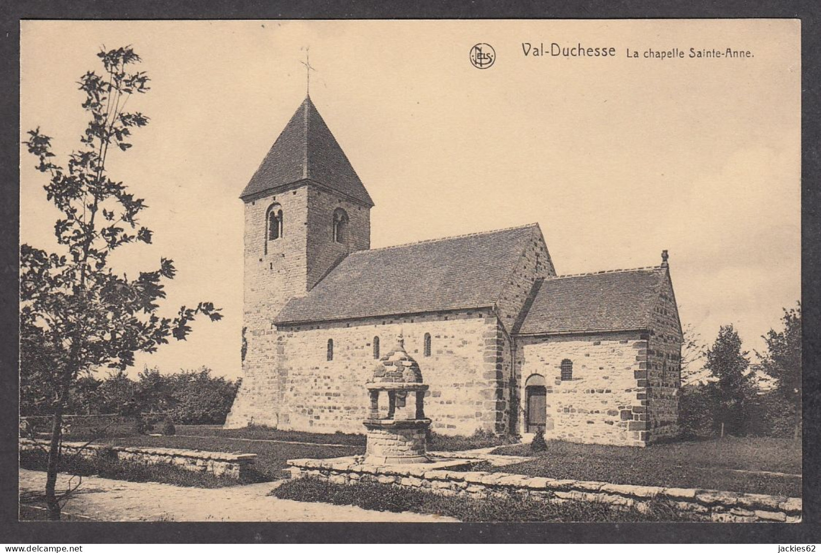 104273/ AUDERGHEM, Val-Duchesse, La Chapelle Sainte-Anne, Historique Au Verso - Auderghem - Oudergem
