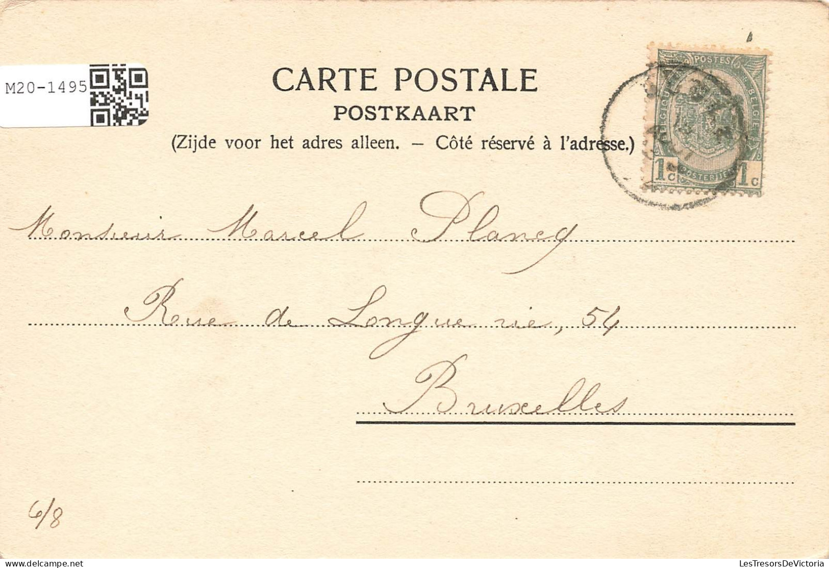 BELGIQUE - Uccle - Château Bruqmann - Carte Postale Ancienne - Ukkel - Uccle