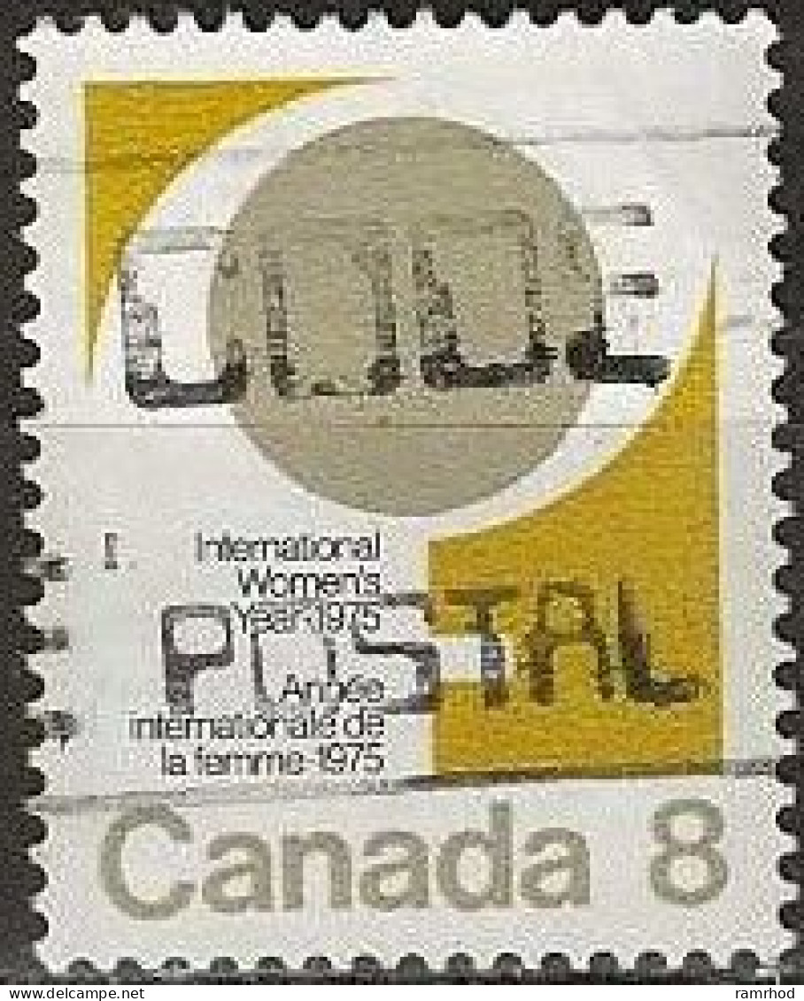 CANADA 1975 International Women's Year - 8c - IWY Symbol AVU - Oblitérés