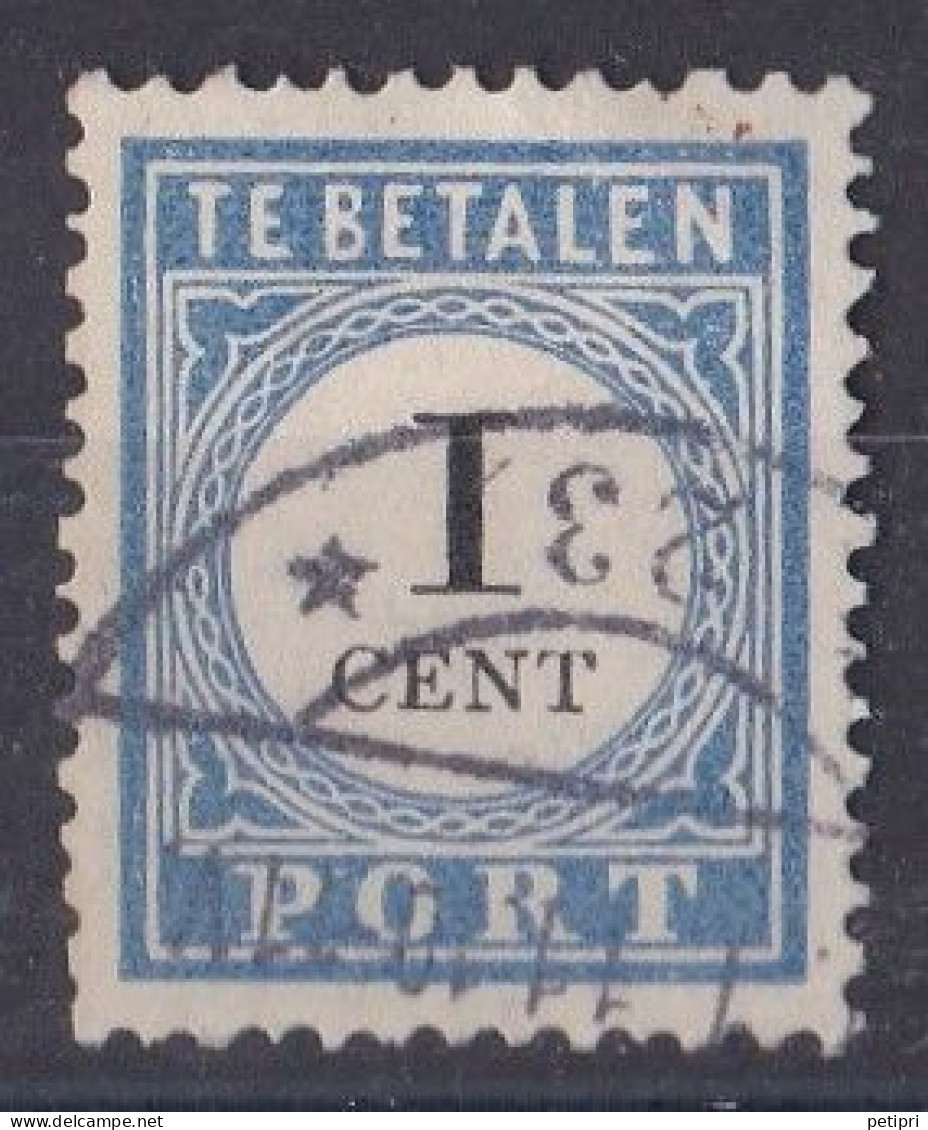 Pays Bas - Taxe 1881   Y&T  N ° 3  Oblitéré - Postage Due