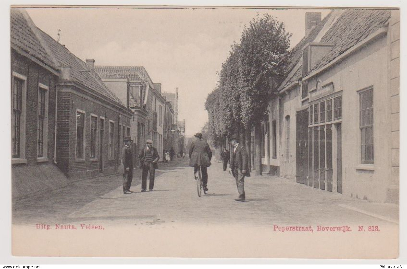 Beverwijk - Peperstraat Met Volk - Beverwijk