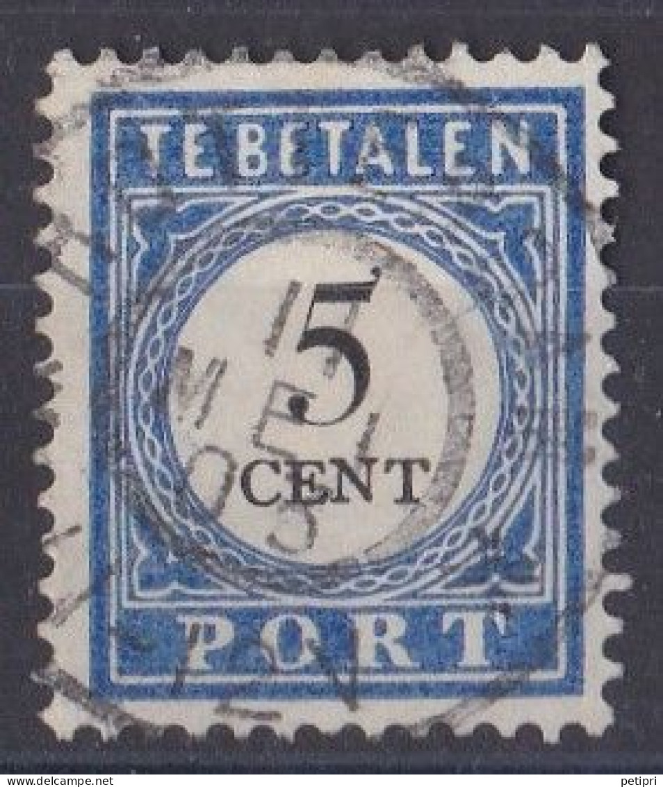 Pays Bas - Taxe 1881   Y&T  N ° 6  Oblitéré - Portomarken