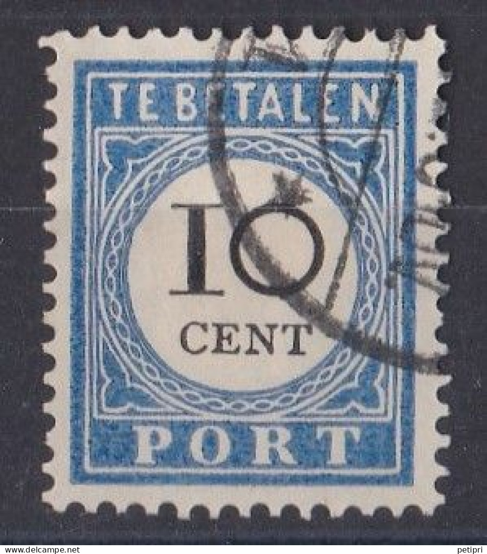 Pays Bas - Taxe 1881   Y&T  N ° 7  Oblitéré - Portomarken