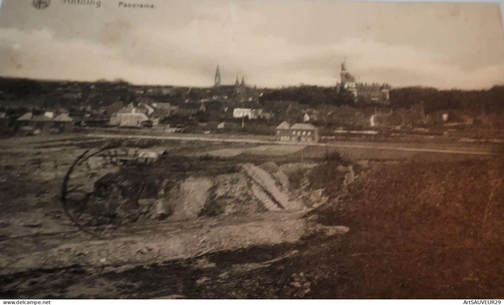 CARTE POSTALE  ANTOING PANORAMA    1926 ? - Antoing