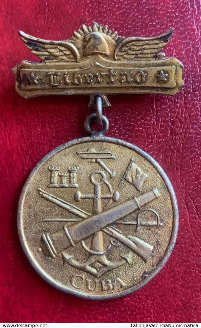 Cuba Medalla Regimen Batista 1933 - Autres & Non Classés