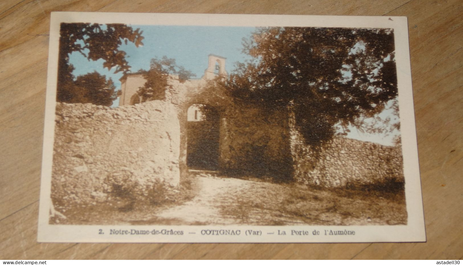 COTIGNAC : La Porte De L'aumone ........... AZ-16906 - Cotignac