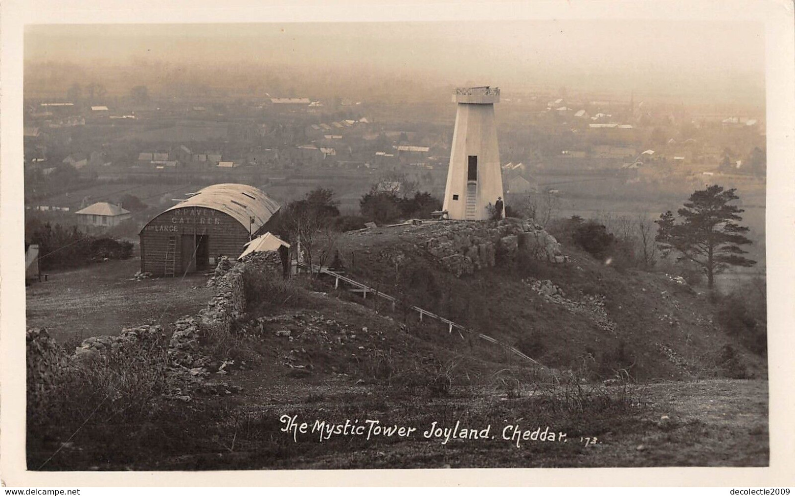 BR98517 The Mystic Tower Joyland Cheddar Real Photo Uk - Cheddar