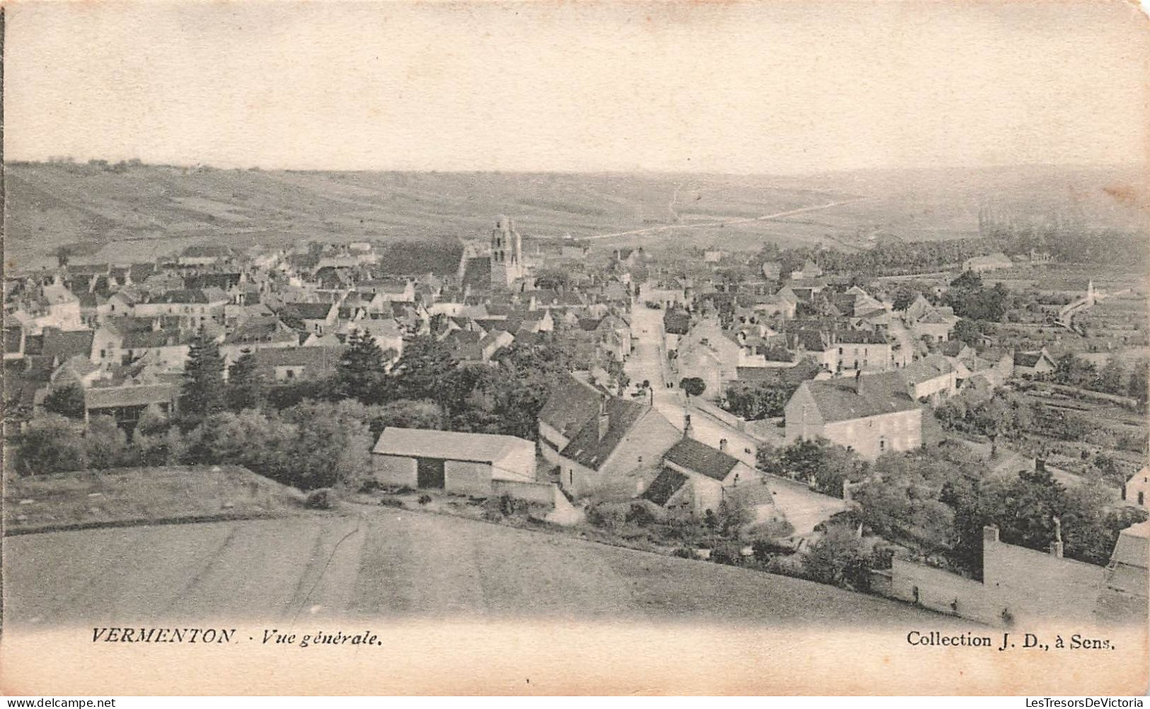 FRANCE - Vermenton - Vue Générale Sur La Ville - Carte Postale Ancienne - Vermenton