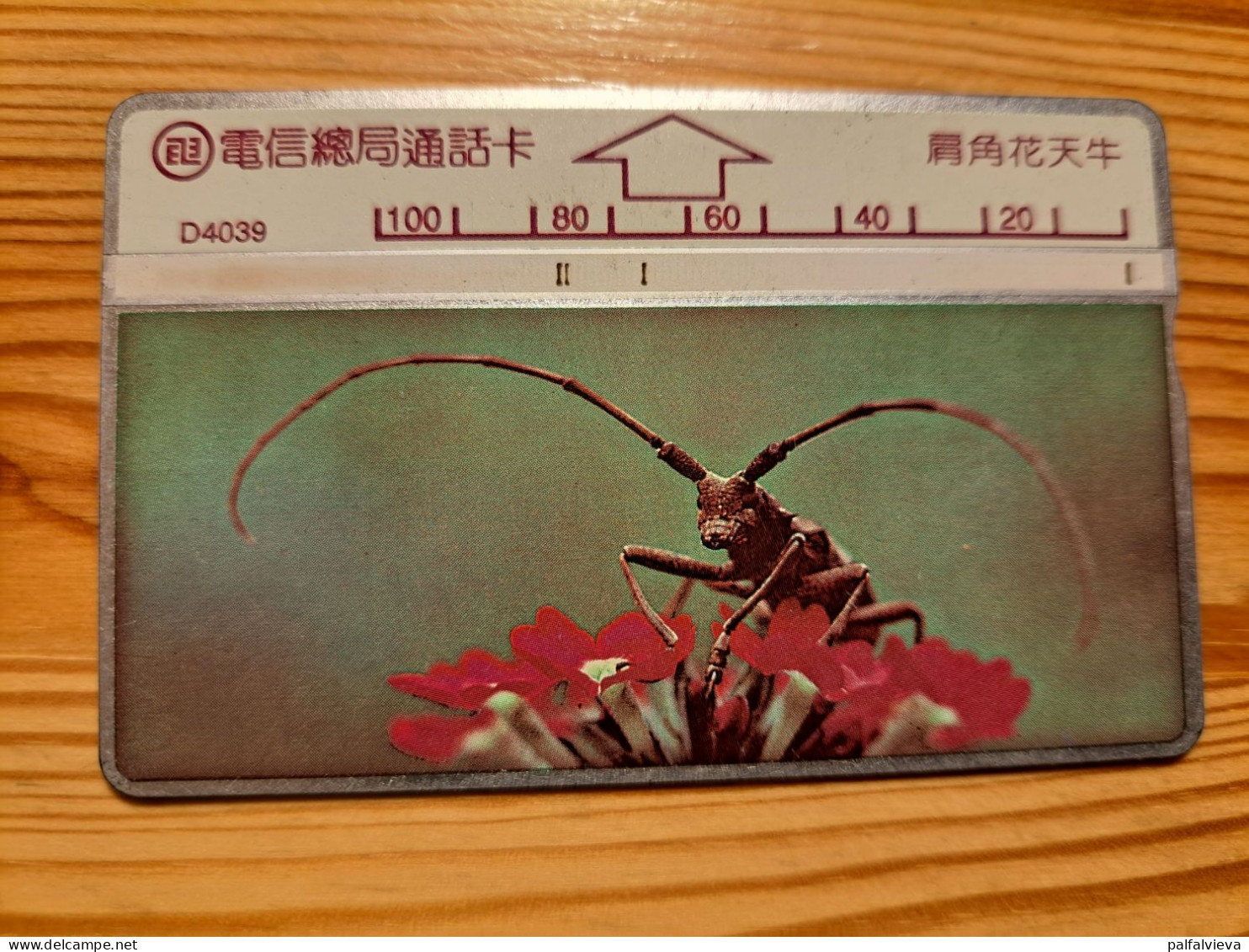 Phonecard Taiwan - Insect - Taiwan (Formose)