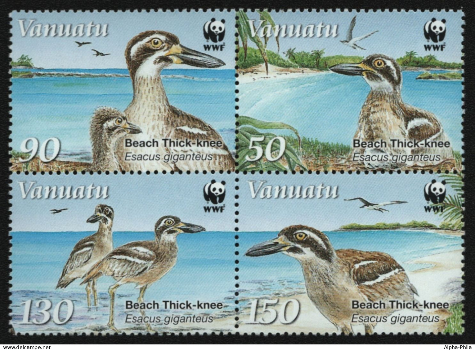 Vanuatu 2009 - Mi-Nr. 1401-1404 ** - MNH - Vögel / Birds - Vanuatu (1980-...)