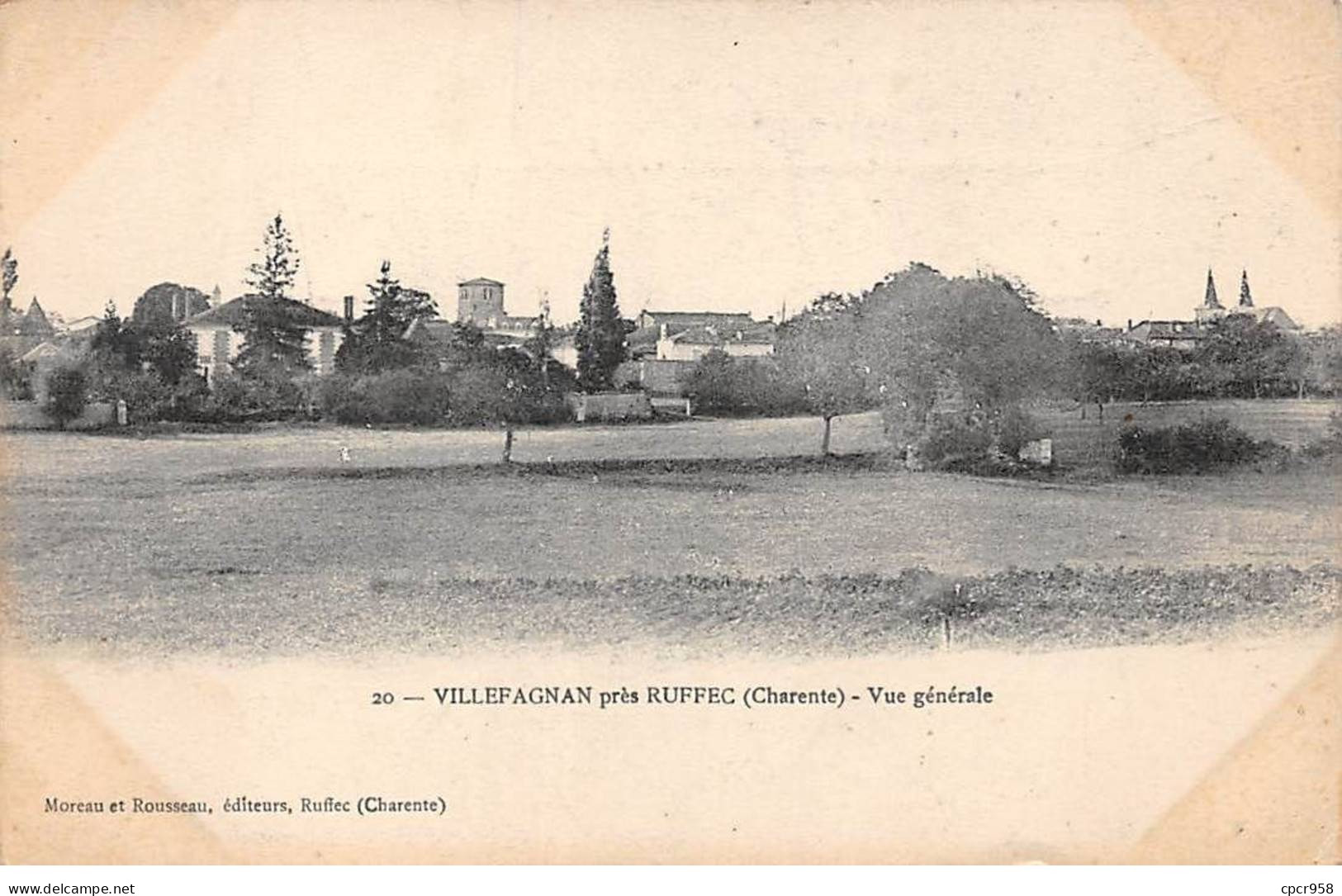 16 - VILLEFAGNAN - SAN54177 - Près Ruffec - Vue Générale - Villefagnan