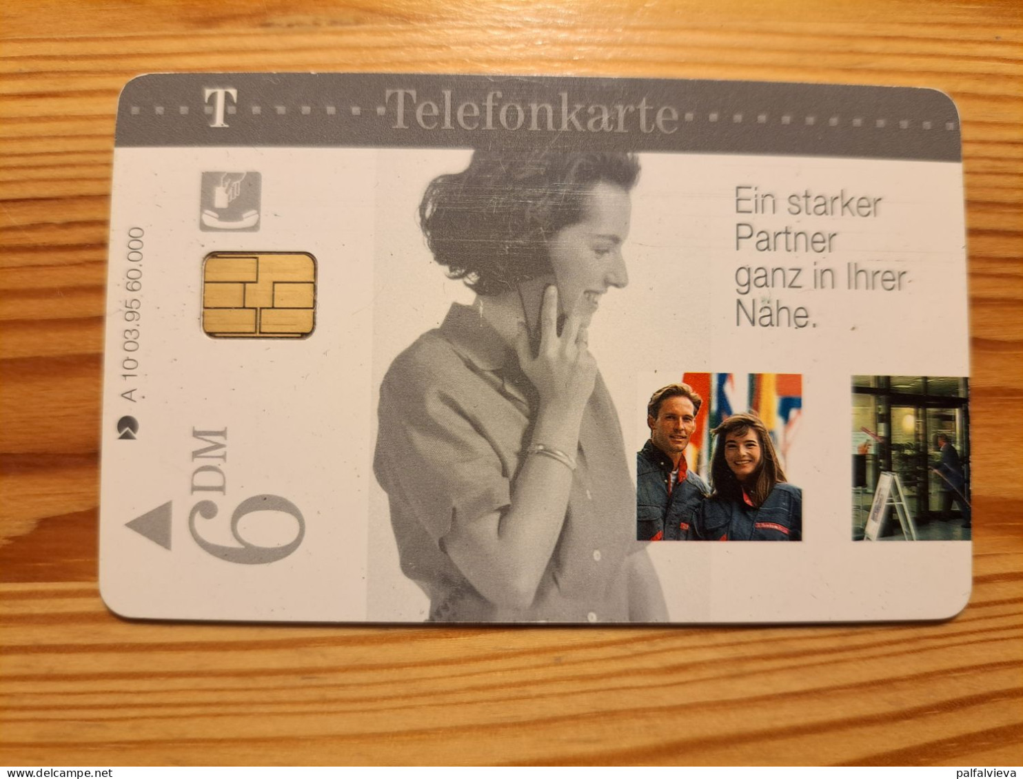 Phonecard Germany A  10 03.95. - T-Service 60.000 Ex. - A + AD-Series : D. Telekom AG Advertisement