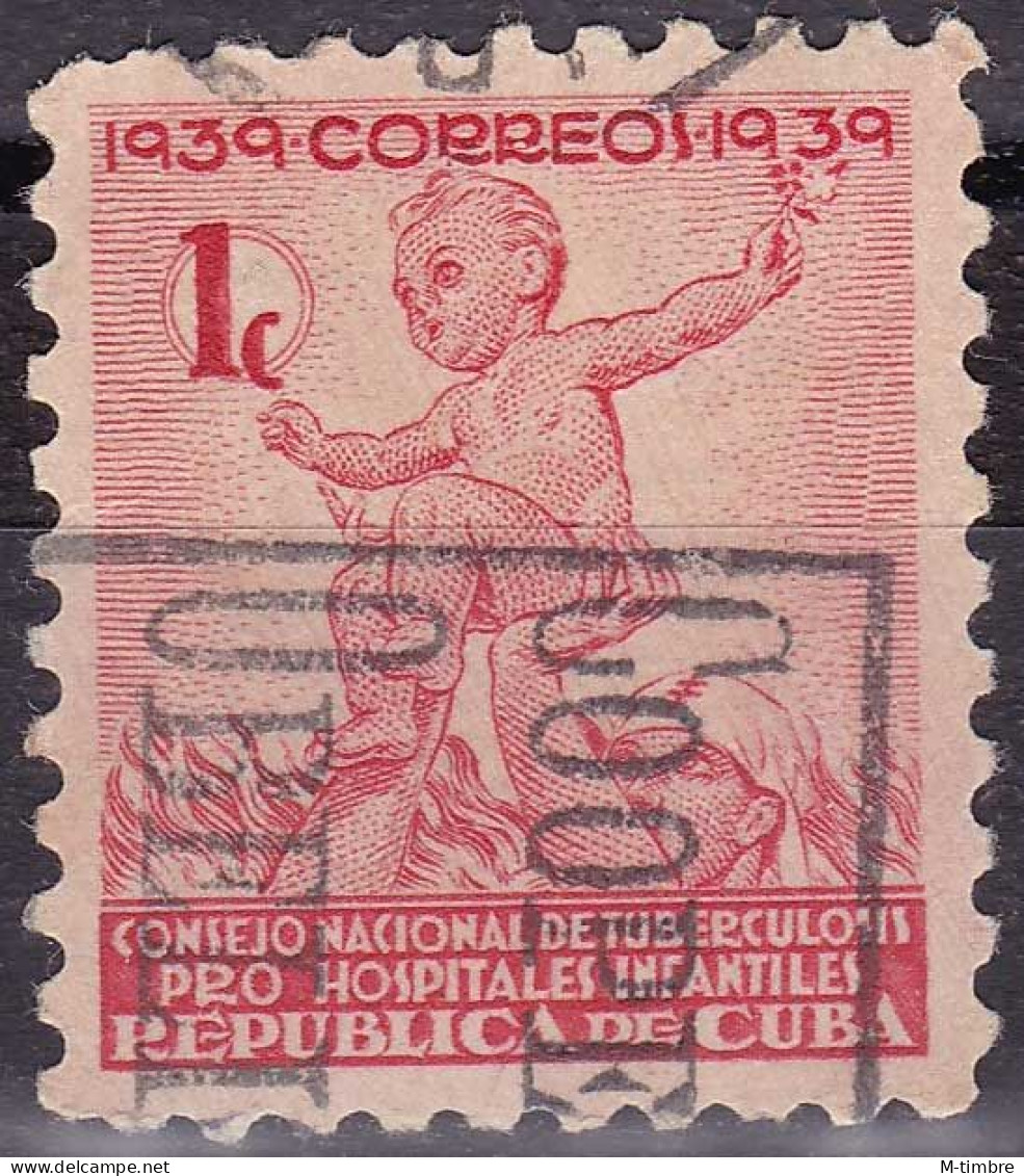 Cuba (Bienfaisance) YT B2 Mi Z2 Année 1939 (Used °) Enfant - Tuberculose - Wohlfahrtsmarken