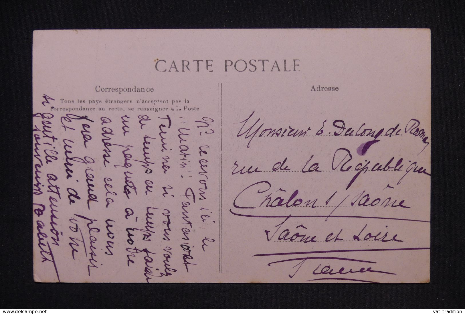 HAUT SÉNÉGAL ET NIGER - Affranchissement De Bardiagara Sur Carte Postale En 1910 Pour La France  - L 148301 - Lettres & Documents