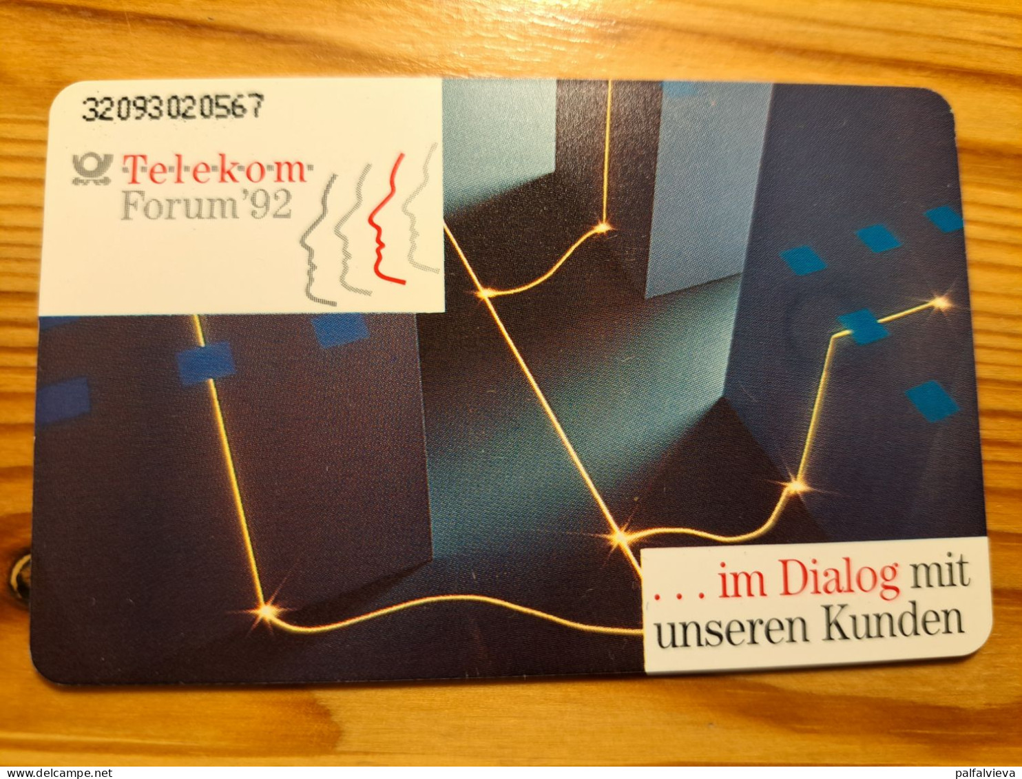 Phonecard Germany A 26 09.92. - Dresden 43.000 Ex. - A + AD-Series : D. Telekom AG Advertisement