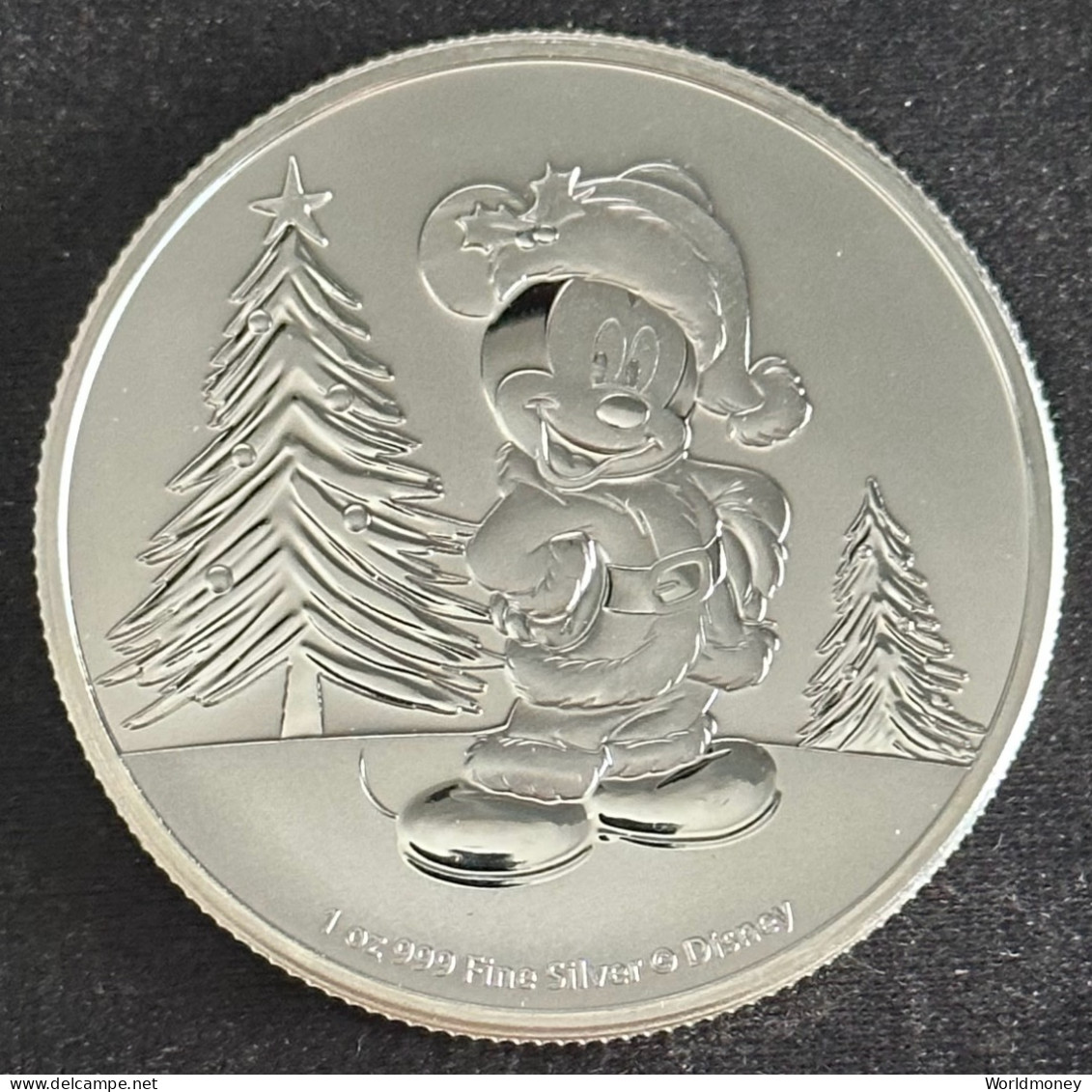 Niue 2 Dollars 2019 "Mickey Mouse - Christmas" (Silver) - Niue