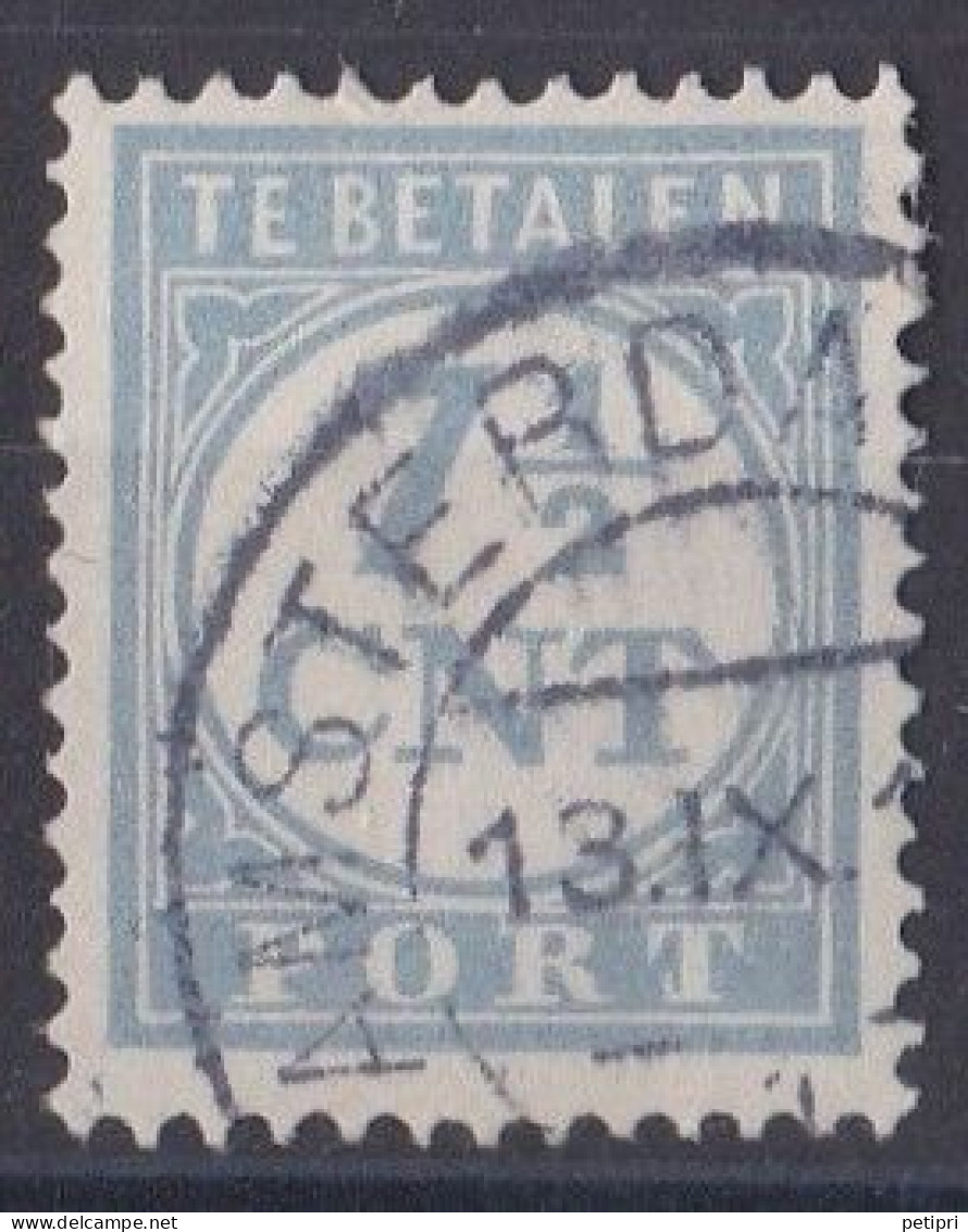 Pays Bas - Taxe  1912   Y&T  N ° 64  Oblitéré  Amsterdam - Portomarken