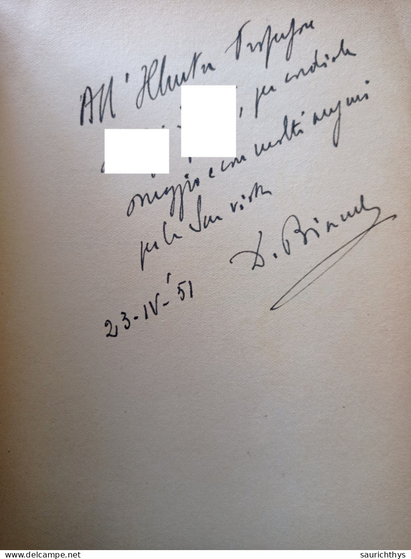 Teatro Baccanale Dramma In Quattro Atti Con Autografo Dante Bianchi Gastaldi Editore 1950 - Théâtre