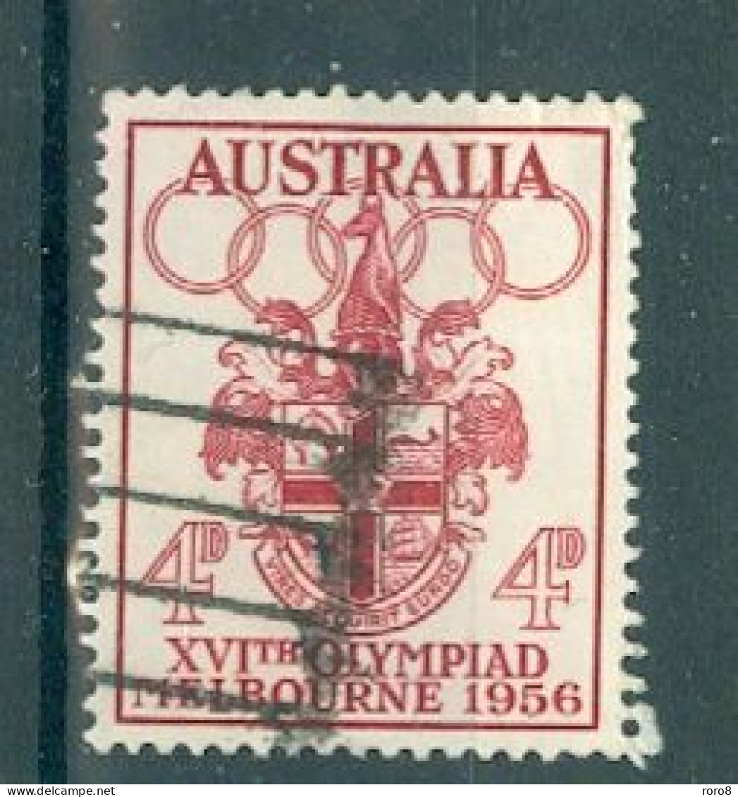 AUSTRALIE - N°231 Oblitéré. Jeux Olympiques De Melbourne. - Ete 1956: Melbourne