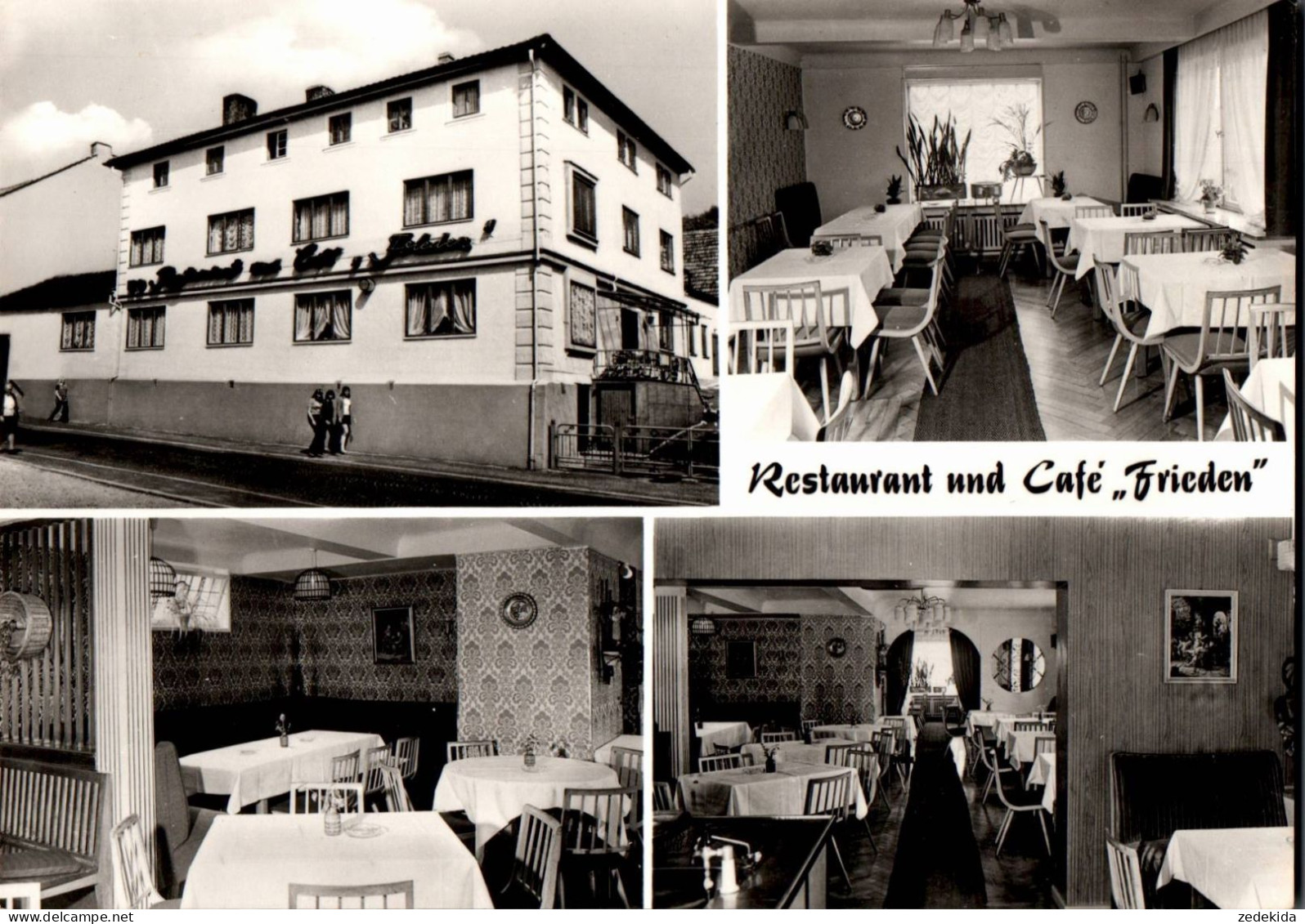 G6753 -TOP Schweina - Restaurant Gaststätte Cafe Frieden - Auslese Verlag - Schweina