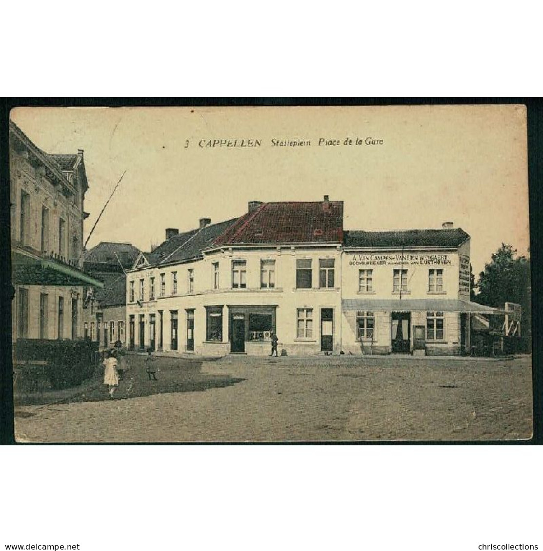 BELGIQUE - CAPPELLEN - Statieplein - Place De La Gare - Kapellen