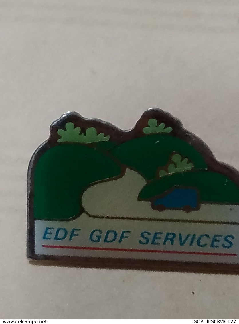 T1 // PIN'S / EDF GDF SERVICES - EDF GDF